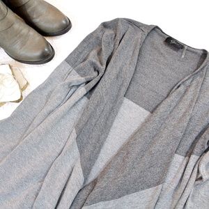 Two Tone Grey Cardigan
